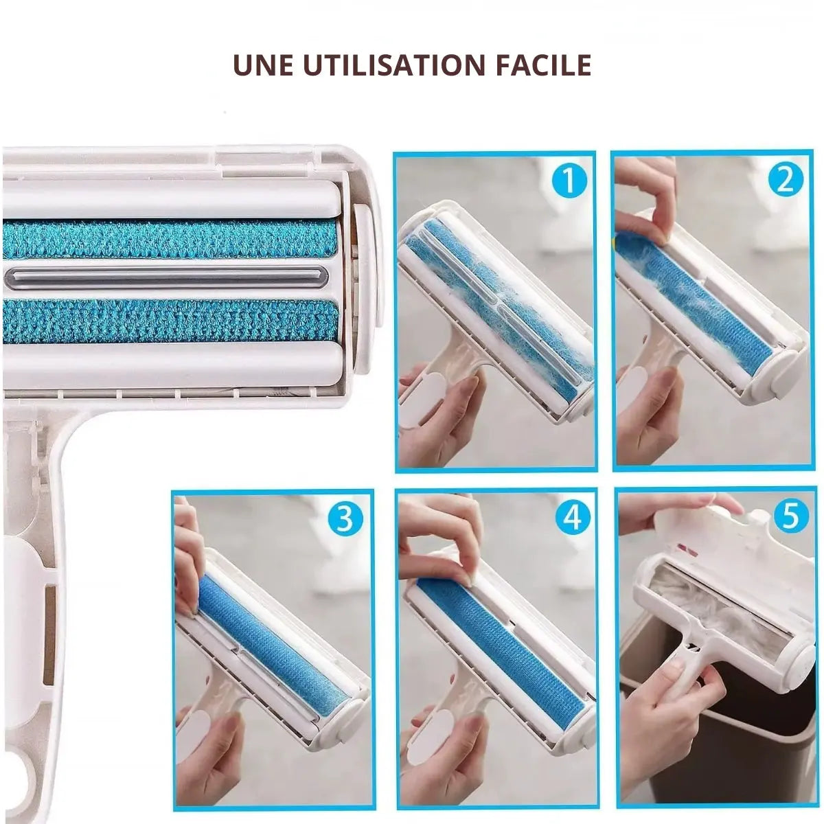Brosse anti-poils Animours
